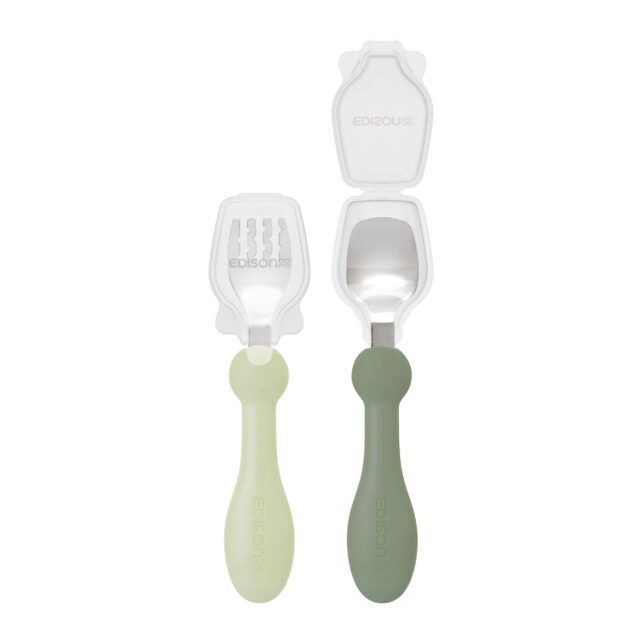 FORK & SPOON SET PETIT WITH COVER