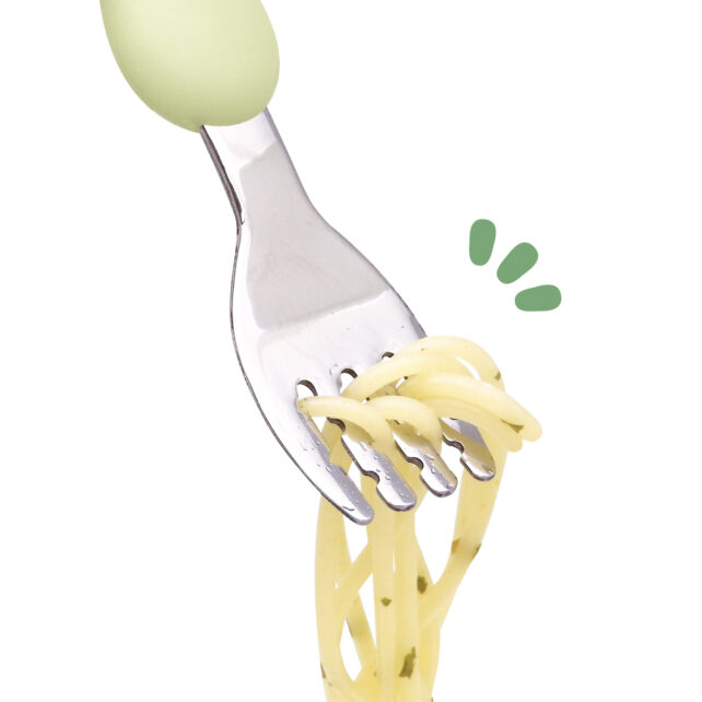 FORK & SPOON SET PETIT WITH COVER